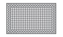 Tapis vinyle Cordoba Gris - TAV-COR-GR - Le Grand Cirque