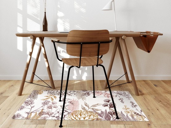 Tapis vinyle Orée du bois Terracotta - TAV-ORE-TE - Le Grand Cirque