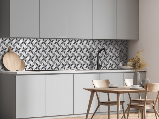 CREARREDA Credence Adhesive pour Cuisine autocollant mural fantaisie gris  tourterelle cementine 260x60 cm 100% fabriqué en Italie avec encre non  toxique, ignifuge et résistant à l'eau : : Cuisine et Maison