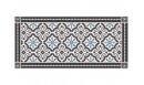 Tapis vinyle Trianon Bleu - TAV-TRI-BU - Le Grand Cirque