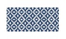 Tapis vinyle Shibori Bleu cobalt - TAV-SHI-BU - Le Grand Cirque