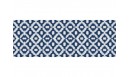 Tapis vinyle Shibori Bleu cobalt - TAV-SHI-BU - Le Grand Cirque