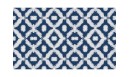 Tapis vinyle Shibori Bleu cobalt - TAV-SHI-BU - Le Grand Cirque