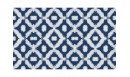 Tapis vinyle Shibori Bleu cobalt - TAV-SHI-BU - Le Grand Cirque