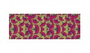 Tapis vinyle Wax rose Amarante - TAV-WAX-AM - Le Grand Cirque