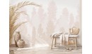 Papier peint panoramique adhésif Dentelle végétale Beige - PNV-DEN-BE - Le Grand Cirque