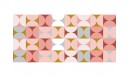 Tapis vinyle Bauhaus Rose - TAV-BAU-RO - Le Grand Cirque