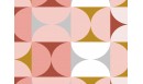 Tapis vinyle Bauhaus Rose - TAV-BAU-RO - Le Grand Cirque