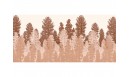 Tapis vinyle Dentelle végétale Terracotta - TAV-DEN-TE - Le Grand Cirque
