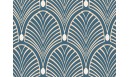 Tapis vinyle Gatsby Bleu orage - TAV-GAT-BO - Le Grand Cirque