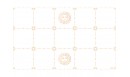 Tapis vinyle Héliopolis Blanc - TAV-HEL-WH - Le Grand Cirque