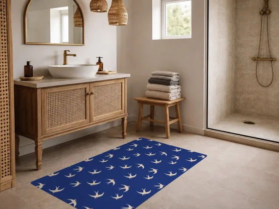 Tapis vinyle Hirondelle Bleu - TAV-HIR-KL - Le Grand Cirque