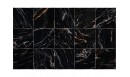 Tapis vinyle Marbre Noir - TAV-MAR-BK - Le Grand Cirque