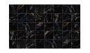 Tapis vinyle Marbre Noir - TAV-MAR-BK - Le Grand Cirque