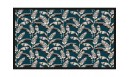 Tapis vinyle Verlaine Bleu pétrole - TAV-VER-PT - Le Grand Cirque