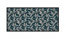 Tapis vinyle Verlaine Bleu pétrole - TAV-VER-PT - Le Grand Cirque