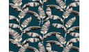 Tapis vinyle Verlaine Bleu pétrole - TAV-VER-PT - Le Grand Cirque