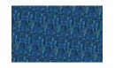 Tapis vinyle Zellige Bleu océan - TAV-ZEL-BU - Le Grand Cirque
