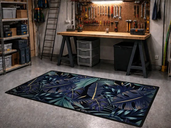 Tapis vinyle Noctifolia - TAV-NOC-BN - Le Grand Cirque