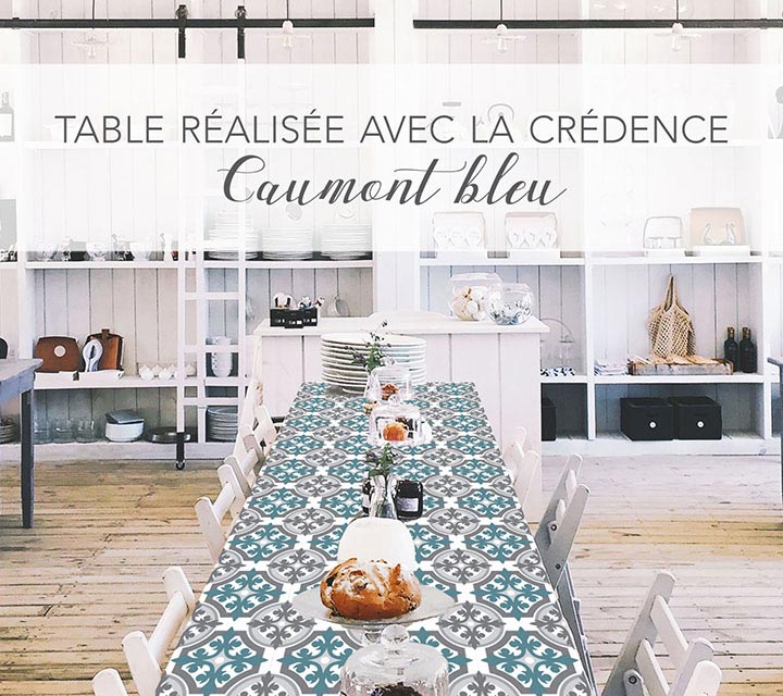 embellir sa table avec une crédence de cuisine